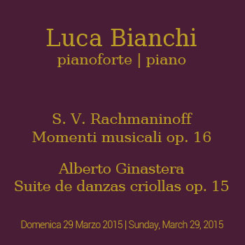 Luca Bianchi piano