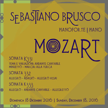 Sebastiano Brusco: Mozart - Piano Concerto