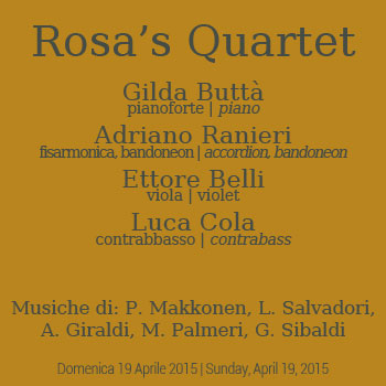 Rosa&rsquo;s quartet